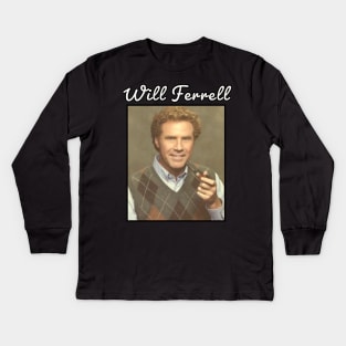 Will Ferrell  \ 1967 Kids Long Sleeve T-Shirt